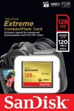 SanDisk Extreme 128GB CompactFlash Memory Card