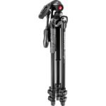 Manfrotto MK290LTA3-3WUS 290 Light Aluminum Tripod with 3-Way Pan/Tilt Head - Image 2