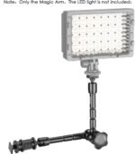 Adjustable Friction Power Articulating Magic Arm for DSLR Camera Rig / LCD Monitor / DV Monitor / LED Lights / flash light - Image 3