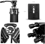 Weifeng WF-716 Video Camera Tripod - Image 2
