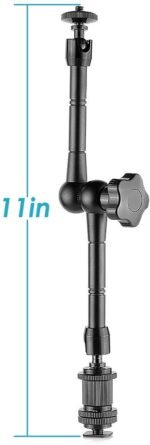 Adjustable Friction Power Articulating Magic Arm for DSLR Camera Rig / LCD Monitor / DV Monitor / LED Lights / flash light - Image 5
