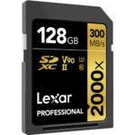 Lexar 128GB Professional 2000x UHS-II SDXC Memory Card - Image 2