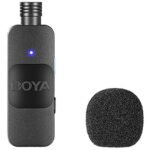 BOYA BY-V20 Ultracompact 2-Person Wireless Microphone System with USB-C Connector for Mobile Devices (2.4 GHz) - Image 5