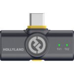 Hollyland LARK M2 DUO 2-Person Wireless Combo Microphone System (2.4 GHz, Shine Charcoal) - Image 20