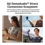 DJI Mic Mini 2-Person Compact Wireless Microphone System for Camera & Smartphone (2.4 GHz) - Image 5