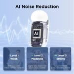 BOYA Mini 13 For ( Andriod Type C and I phone IOS ) Dual Wireless Microphone With Charging Case "White" - Image 5
