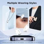 BOYA Mini 13 For ( Andriod Type C and I phone IOS ) Dual Wireless Microphone With Charging Case "White" - Image 7