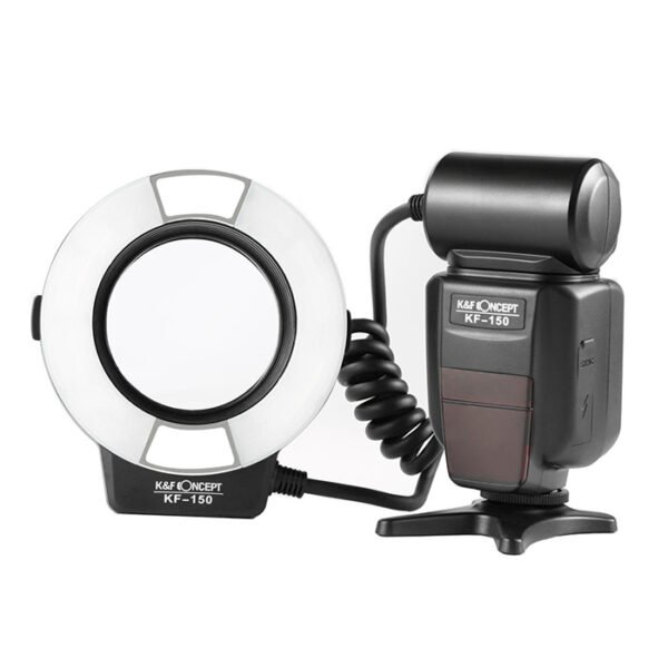 K&F KF150 TTL Marco Ring Flash for Canon