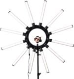 Starlight light Ring Light Photographic Lighting Dimmable 3200-5600k 12 Tubes Led Camera Photo Studio Phone Photography light Lamp Video LED Light Kit,Phone Video Shooting,Youtube,Portrait,Selfie