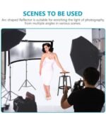 Portrait Reflector 60 x 180 cm U Shape Curved Reflectors 4in1 - Image 2