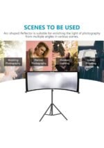 Portrait Reflector 60 x 180 cm U Shape Curved Reflectors 4in1 - Image 3