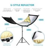 Portrait Reflector 60 x 180 cm U Shape Curved Reflectors 4in1