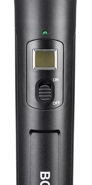 BOYA by-WHM8 Pro 48-Channel UHF Wireless Dynamic Handheld Cardioid Microphone Transmitter for by-WM8 Pro Series Microphone System for Interview Presentation Talk Show Speech