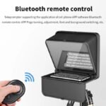 LENSGO TC7S Mini Inscriber Video Remote Teleprompter for Smartphone Tablet Live - Image 2