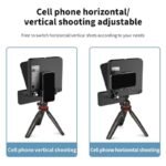 LENSGO TC7S Mini Inscriber Video Remote Teleprompter for Smartphone Tablet Live - Image 4